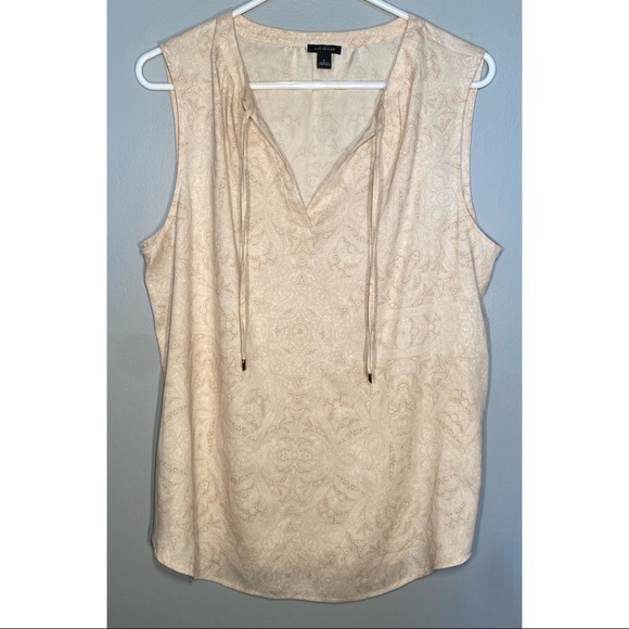 Ann Taylor Paisley Tank Top - Picture 2 of 4